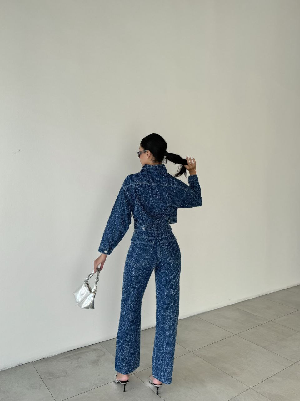 Savannah Textured Jeans 5