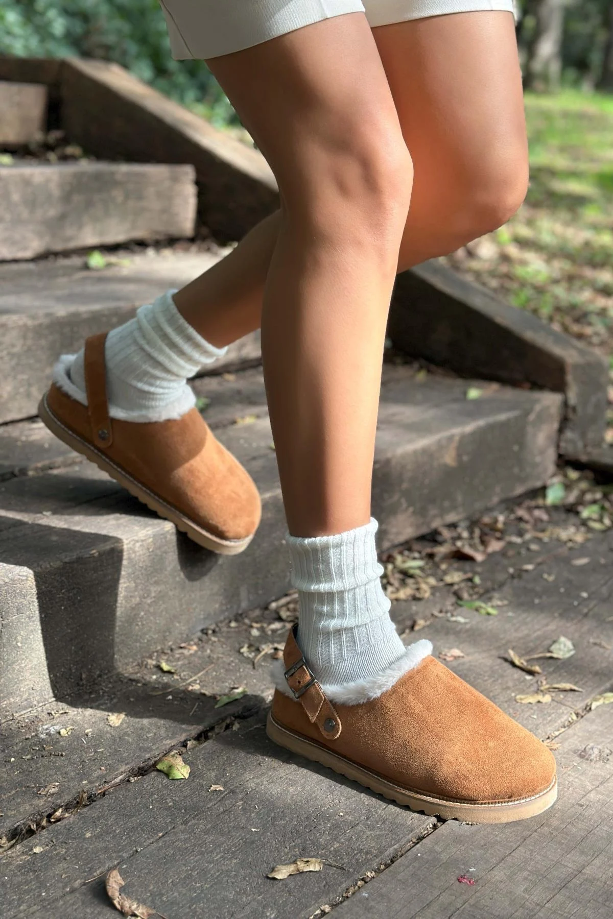 Sade Hazel Fur Lined Winter Clog Sade Hazel Fur Lined Winter Clog