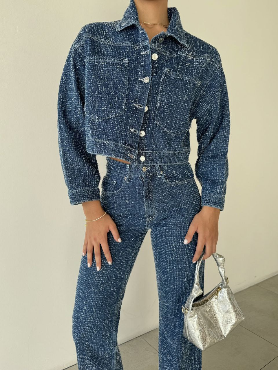 Savannah Textured Jeans 2